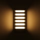 thumbnail image 5 of Cuboide Moderno Cob 15W Led Luz De Pared Ip65 Lámpara De Pared De Aluminio Impermeable Blanco Cálido Ac 85-265V Para Interior Patio Al Aire Libre Jardín Porche Corredor Inevent HA024580-01, 5 of 5