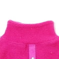 thumbnail image 3 of TELOLY Dog Clothes,Classic Style Dog Jacket,Cold-Weather Protection Simple Dog Sweatshirt,Magenta,Xs,Chest Girth 12.2-13In, 3 of 4