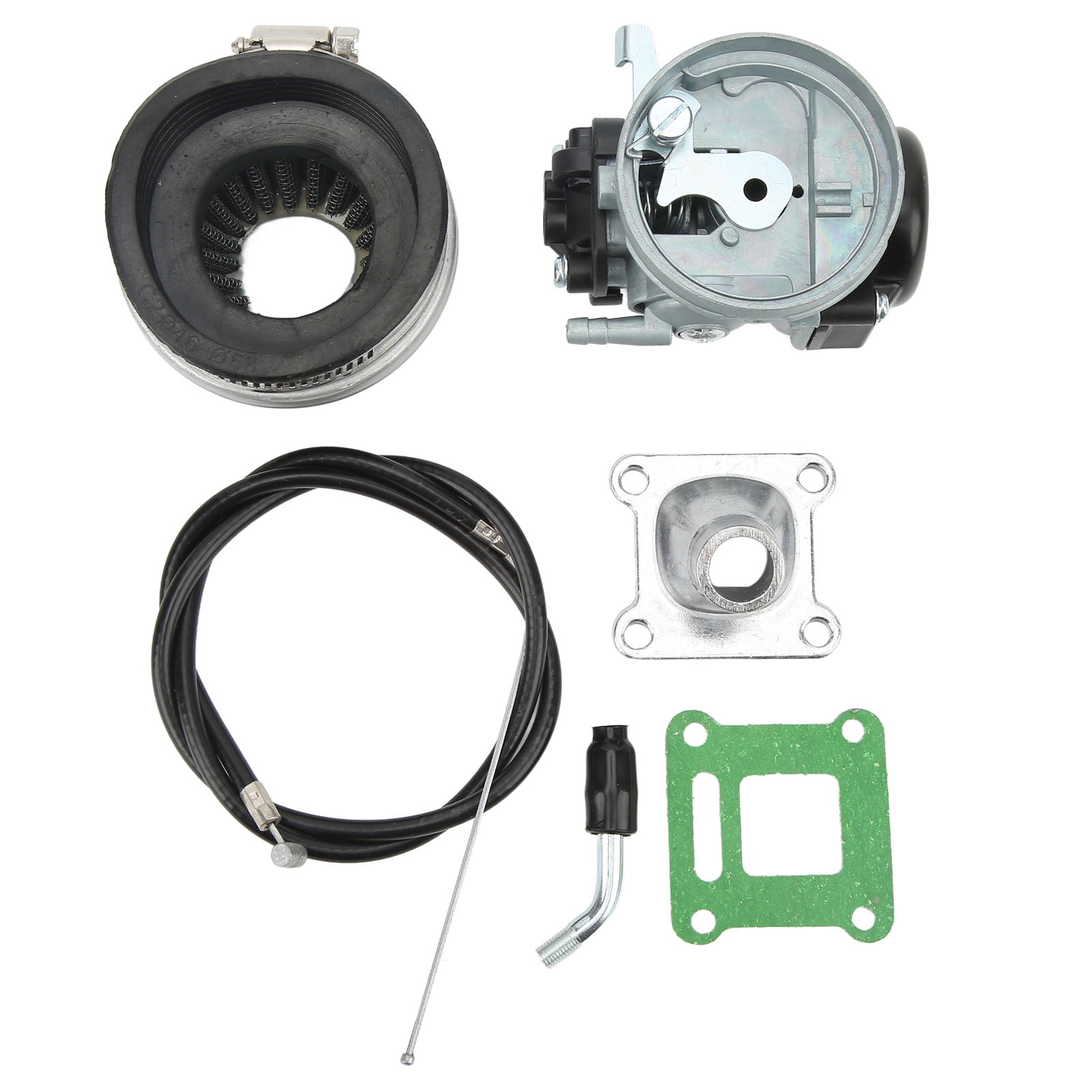 Carburatore Con Cavo Acceleratore – Per Motore 2 Tempi 49/80/100cc, Bici Motorizzata - 3