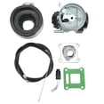 thumbnail image 1 of Kit de carburador, cable del acelerador, filtro de aire, juego de carburador de alto rendimiento para motor de bicicleta de 2 tiempos de 49 cc a 80 cc., 1 of 14