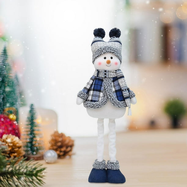 Material Reciclado MuÃ±eco De Nieve Elegante Navidad Material Para