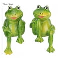 thumbnail image 5 of Mavis Laven Lawn Resin Decoration,2pcs Resin Frogs Statue Outdoor Garden Decoration Sculpture For Home Desk Garden Ornament,Garden Decoration, 5 of 8
