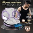 thumbnail image 7 of Wireless Earbuds, Sports Bluetooth Headphones, 80Hrs Playtime Ear Buds with LED Power Display, Noise Canceling Headset, IPX7 Waterproof Earphones for Workout/Running, 7 of 7