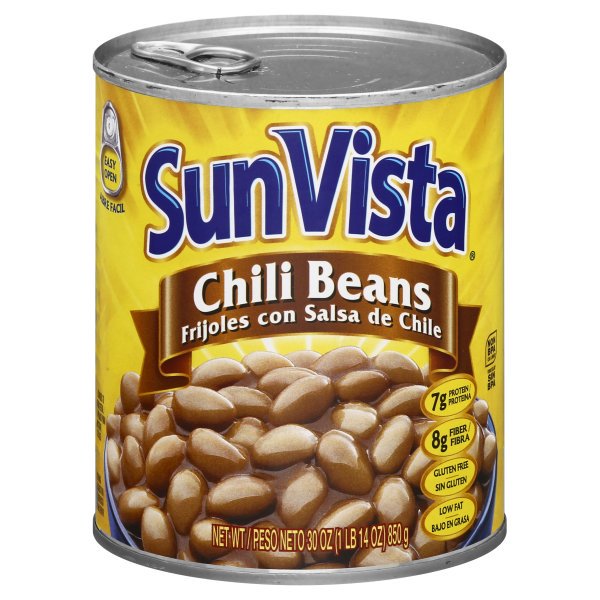 Sun Vista Chili Beans 30 oz. Can