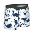 thumbnail image 3 of Bingfone Cute Cartoon Dinosaurs Men'S Underwear - Casual Stretch Boxer Briefs-Small, 3 of 9