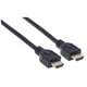 thumbnail image 3 of Cable HDMI Manhattan Cable HDMI 3 m alta velocidad con Ethernet 3D 4K Blindado Negro, 3 of 3