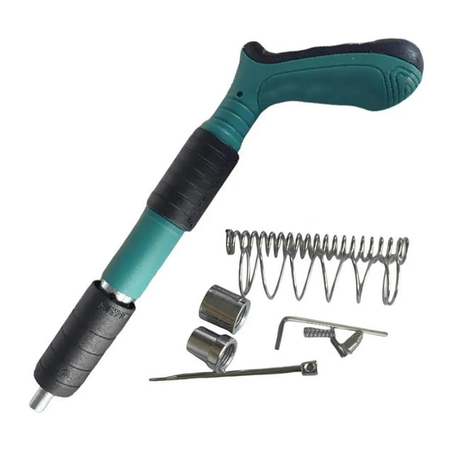 Pistolet à Ongles Manuel Mini, Fixation Murale, Pistolet à Ongles en Acier, Outils de Pistolet à Rivets pour Usinage en Métal, Fixation Murale Réglable, Pistolet à Ongles Haute Pression