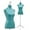 Green, variant on QRKD Mannequin Body Dress Form Torso Female Manikin 49.6-63.4 Inch Height Adjustable Wooden Tripod Stand High Density Foam Portable Display Mannequin (Grey, 49.6-63.4 Inches)