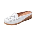 thumbnail image 3 of Willtoo Orthopedic Dress Shoes for Women Arch Support Work Shoes Wide Non Slip Slip on Work Shoes Knitted Mesh Stretch Comfortable 2026 New Foam Shoes, 3 of 5