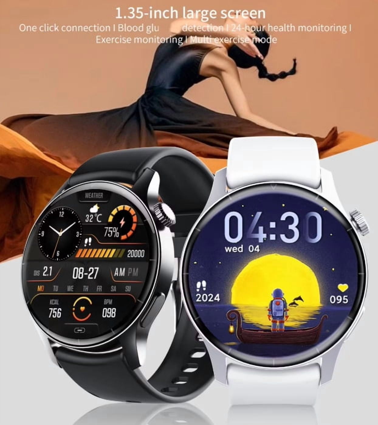 LAATIKUI f207r Smart Watch Sports and Leisure Call Multifunctional Watch