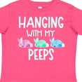 thumbnail image 4 of Inktastic Easter Hanging with My Peeps Pastel Bunnies Boys or Girls Toddler T-Shirt, 4 of 5