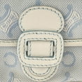 thumbnail image 6 of Pre-Owned Celine C Macadam Shoulder Bag Canvas Leather White Blue Women's Handbag CELINE, 6 of 19