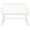 White, variant on Safavieh Lucilia Spindle Solid Rubber wood Classic Arm Bench, Natural