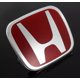 thumbnail image 1 of Para Honda Civic Red H JDM Badge 06-11 Trasero Trasero 2dr Coupe Trasero Solamente -, 1 of 4
