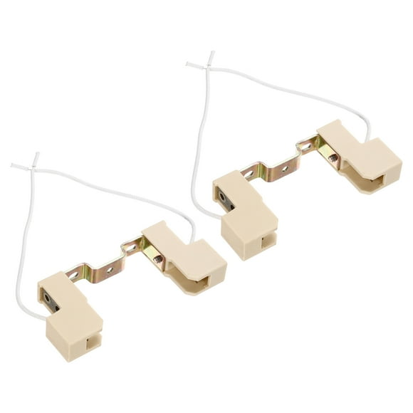 Soporte de lámpara de doble extremo R7S Uxcell 78mm Base de bombilla Conector Multicolor Blanco 2 Paquete