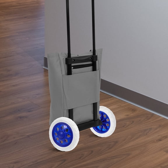 Clispeed 2-Pack PU Replacement Wheels for Hand , Round Trolley Wheels for Smooth Transport
