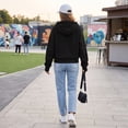thumbnail image 7 of Womens Hoodies Half Zip Y2k Cute Sweatshirts Fall Winter Fashion Workout Sweatshirts 2026 L, 7 of 7