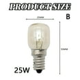 thumbnail image 2 of HIBIBUD E14 Oven Lamps Cooker Heat Resistant Light Bulb 15W/25W 220-240V T4K9, 2 of 7
