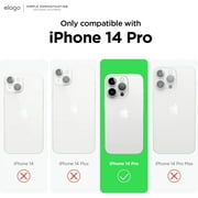 iPhone 14 Pro, Liquid Silicone Case, Full Body Protective Cover, Shockproof, Slim Phone Case, Anti-Scratch, 6.1 inch (Red)