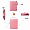 thumbnail image 3 of FALAN MULE Small Wallet for Women Leather Bifold Compact RFID Blocking Small Womens Wallet Purse, 3 of 6