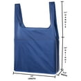thumbnail image 2 of Reusable Shopping Bags| Foldable Large shopping tote folds in to Small pouch, Heavy duty Shopper tote, 2 of 5