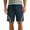 Navy, variant on Men's Drippy Shorts Summer Striped Wide Track Shorts with Pockets Workout Sport Casual Gym Streetwear