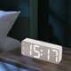 thumbnail image 3 of Reloj despertador digital con brillo ajustable y cambio de hora de sobremesa. Reloj electrónico para blanco, 3 of 3