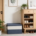 DagobertNiko Foldable Wardrobe Storage Box, Extra Large Clothing ...