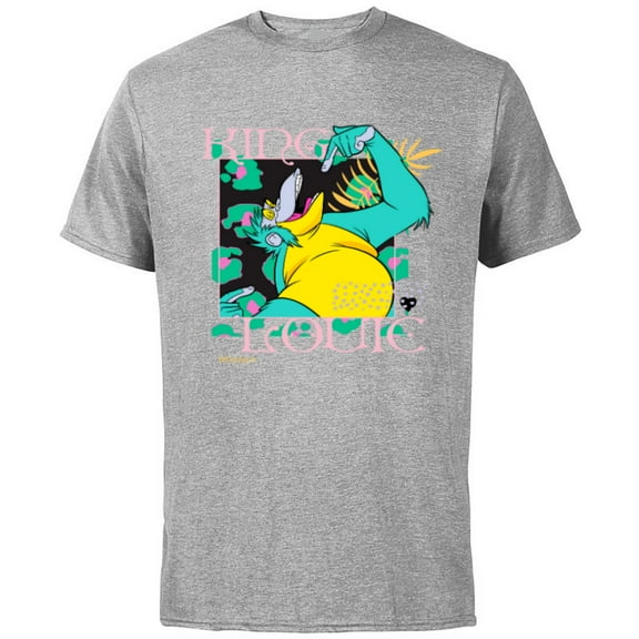 Disney The Jungle Book King King Louie 55th Anniversary - Short Sleeve Cotton T-Shirt for Adults - Customized-Athletic Heather