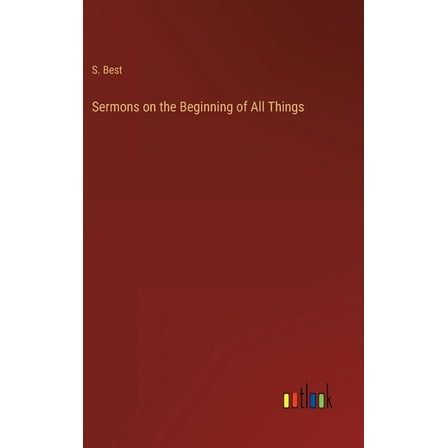 Sermons on the Beginning of All Things (Hardcover)