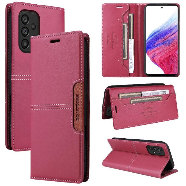 Case for FOXDOCK Samsung Galaxy A23 5G RFID Blocking Wallet Flip Cover Shockproof