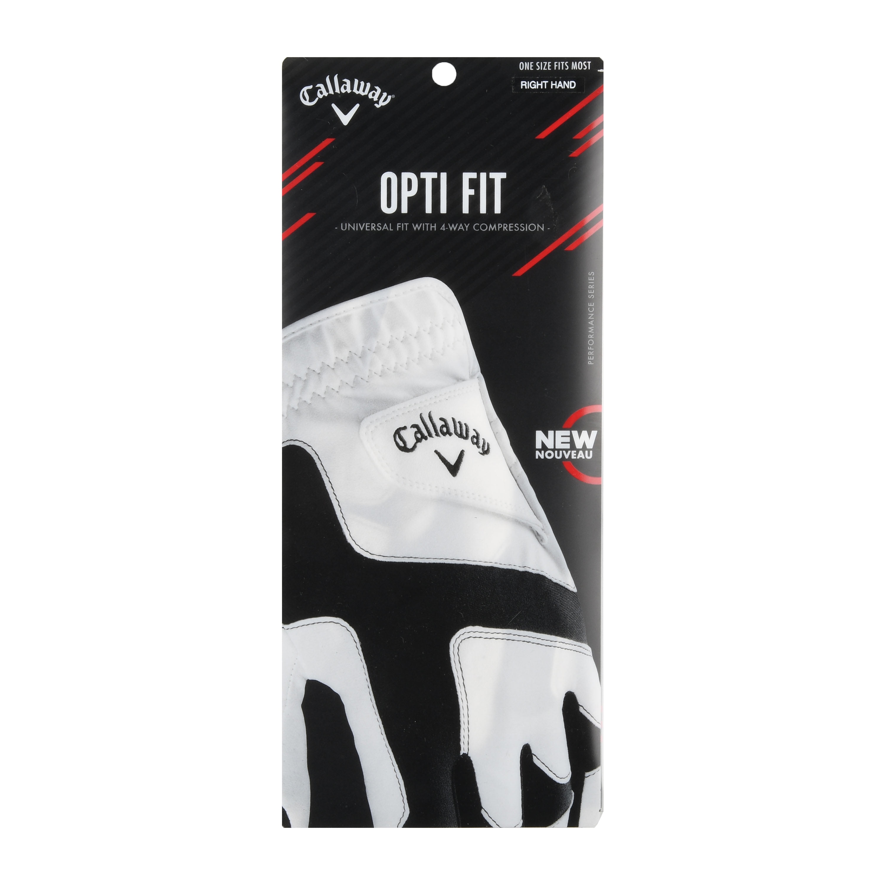 Callaway Opti Fit Men's Golf Glove, Right Hand