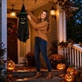 thumbnail image 5 of Halloween Decorations Outdoor Indoor, Hanging Spooky Ghost Decorations with Glowing Face, Hanging Ghost Halloween Decor for Yard Porch Garden Lawn Party, 5 of 8