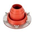 thumbnail image 2 of Colaxi Silicone Tent Jack Chimney Cover Outdoor Camping Silicone Fire Resistant Fireproof Protection for Tent Backpacking, 2 of 10