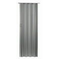 thumbnail image 3 of Spectrum Oakmont Silver PVC Accordion Folding Door 36"wide x 80"high, 3 of 4