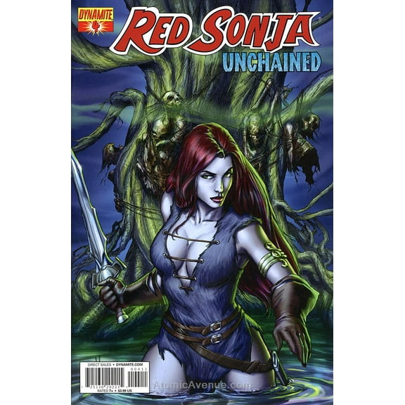 Red Sonja Unchained #4 VF ; Dynamite Comic Book