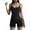 Black, variant on Women's Yoga Rompers One Piece Spaghetti Straps Sleeveless Workout Romper Playsuit Bodysuit Romper Women 2025 Summer
