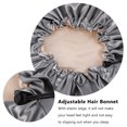 2pcs Waterproof Hair Elastic Sleeping Hair Loss Shower