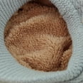 thumbnail image 4 of Holzkary Womens Winter Beret Hats Brimmed Thick Warm Cable‑Knit Woven Texture Elastic Soft Ear Protection Visor Beanie Hat Snow Ski Caps Chunky Soft Slouchy Cap Grey One Size, 4 of 5