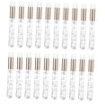 thumbnail image 1 of Minnieouse 20 Pieces Lash Shampoo Brushes Cosmetic Remover Off Lash Peel Tool Pinceles de maquillaje y herramientas Oro plateado, 1 of 1