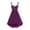 Pink, variant on XUNKUSGA Halloween Renaissance Dresses for Women Square Neck Bell Sleeve Chiffon Maxi Dress Medieval Victorian Gothic High Waist Witch Costume Women with Corset S-2XL Purple