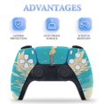 thumbnail image 4 of Vintage Guitar With Wings PS5/PS5 Pro/PS5 Slim Digital Disc Skin Sticker For Console And Controller Skins, 4 of 7