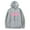gray, variant on ILLIT Not cute anymore  Hooded Drawstring Pocket Sweatshirt Men/women kpop fans Pullover