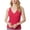 Red, variant on Womens Edith Knit Racerback Tank Purple S