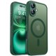 thumbnail image 1 of Funda magnética CANSHN para iPhone 16, color verde oscuro, 1 of 6