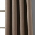thumbnail image 3 of Lanco Branch Blackout Thermal Grommet Single Curtain Panel, Bronze, 2" Header Size, Blackout, 52 x 84", 100% Polyester, 3 of 4