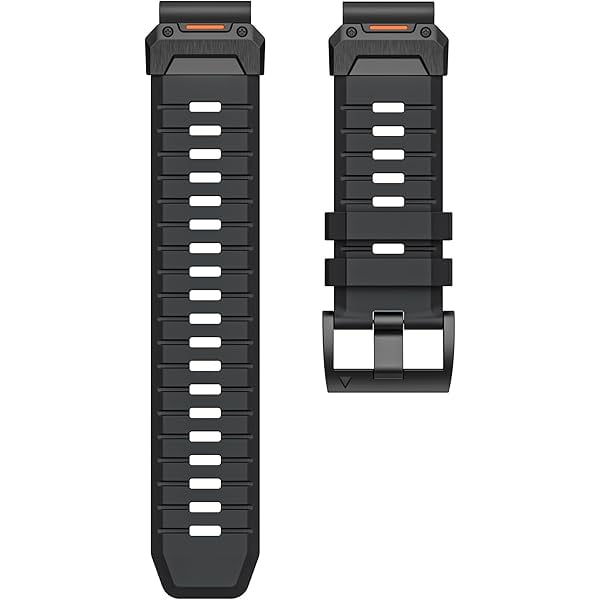 wonima11 22mm/26mm Watch Band for Garmin (Fluororubber), Quick Fit 22 26 Watch Strap for Fenix 6, 7, Forerunner 965, epix Pro Gen 2, Fenix 7x Pro Sapphire Solar - Replacement for Garmin Watch Bands