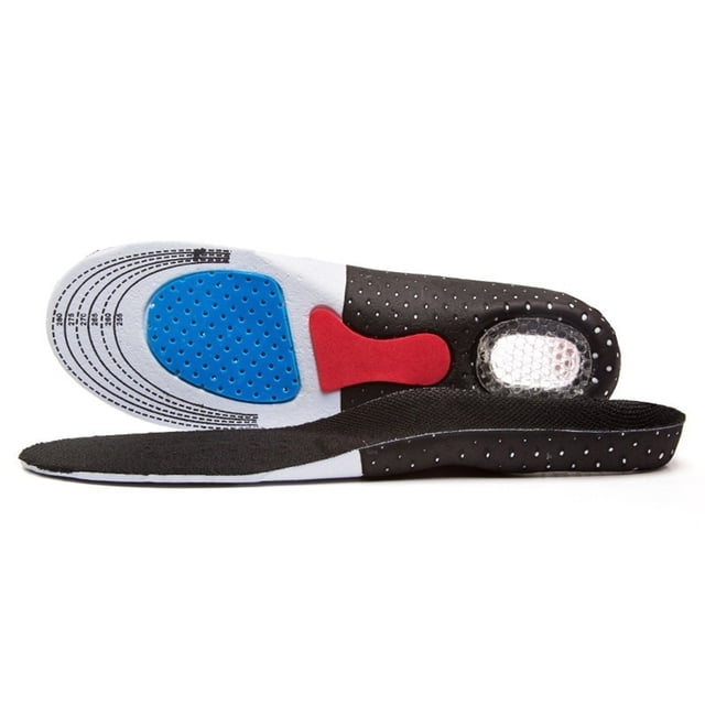 Plantillas De Gel De Silicona 1 Par De Plantillas De Gel De Silicona Unisex Para El Cuidado De Los Pies Para El Talón Plantar Spur Sport Shoe Pad Plantillas Arco Plantilla ANGGREK Descripción de la referencia