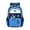 Sky Blue, variant on Playtopia Cartoon Pattern Backpack Water-Resistant Lightweight Daypack with Inner Pocket for Campus Daily 1pc One Size 5 Colors