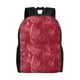 thumbnail image 1 of Disketp Abstract Red Marble Mochila Unisex de Apertura Lateral Completa, Mochila para Laptop para Escuela, Trabajo y Viajes, 1 of 8